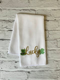 Nora Fleming Lucky Kitchen Towel