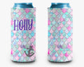 Mermaid Anchor Can Cooler Personalized Can Cooler Sleeve