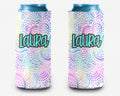 Mandala Tie Dye Can Cooler Personalized Can Cooler Sleeve