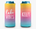 Lake Vibes Can Cooler Lake Life Personalized Can Cooler Sleeve