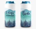 Mountain Bachelorette Party Trip Can Cooler Girls Trip Personalized Can Cooler Sleeve