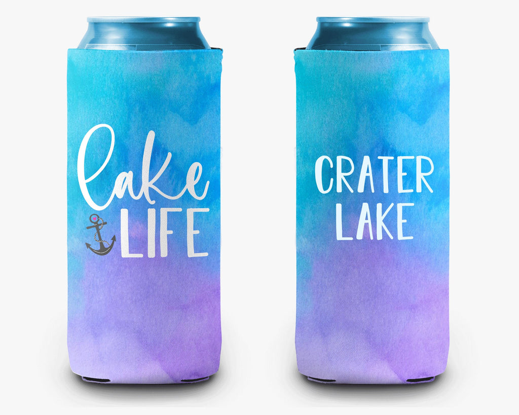 Lake Life Anchor Can Cooler Lake Life Personalized Can Cooler Sleeve