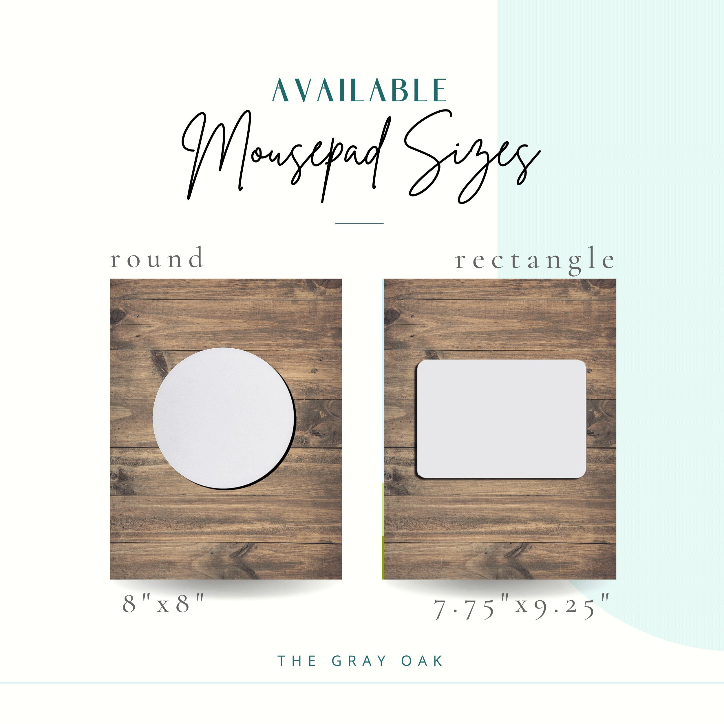 Personalized Mouse Pad Bright Floral Personalized Floral Mousepad