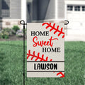 Personalized Baseball Custom Garden Flag Baseball Flag Garden Flag