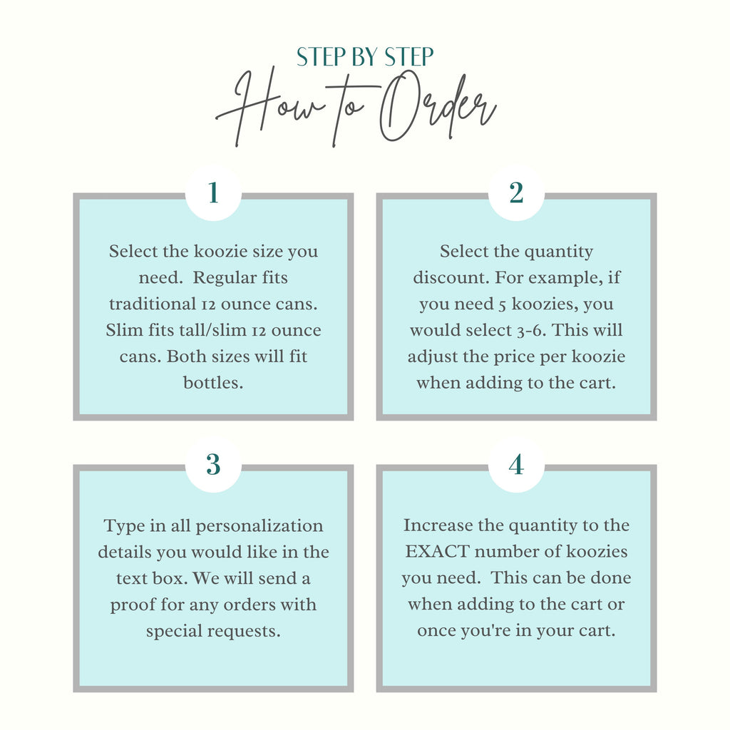 Mermaid Anchor Can Cooler Personalized Can Cooler Sleeve