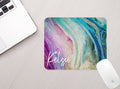 Personalized Mouse Pad Colorful Marble Personalized Mousepad