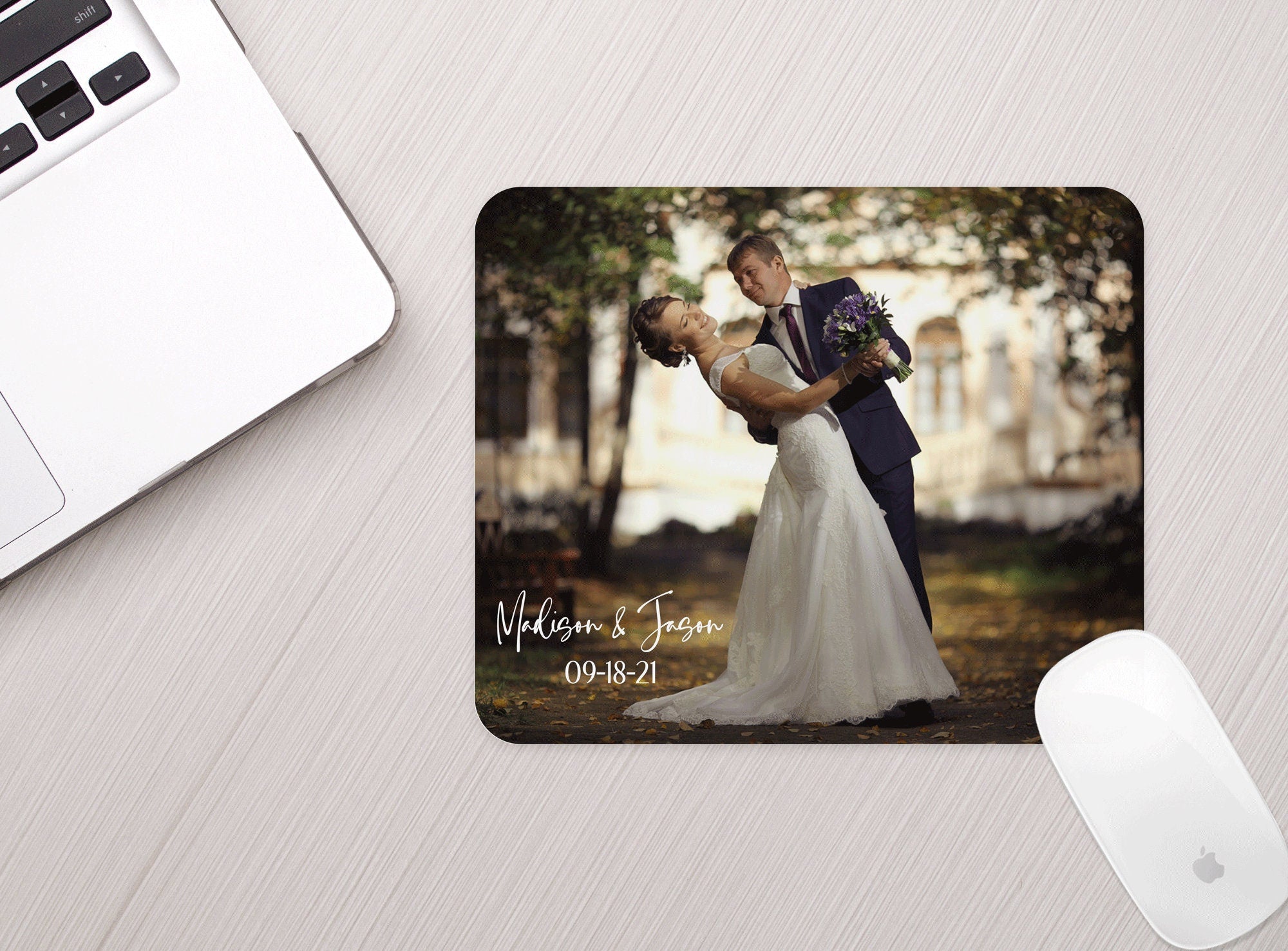 Personalized Mouse Pad Photo Custom Photo Print Mousepad