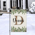 Personalized Welcome Garden Flag, Custom Farmhouse Garden Flag
