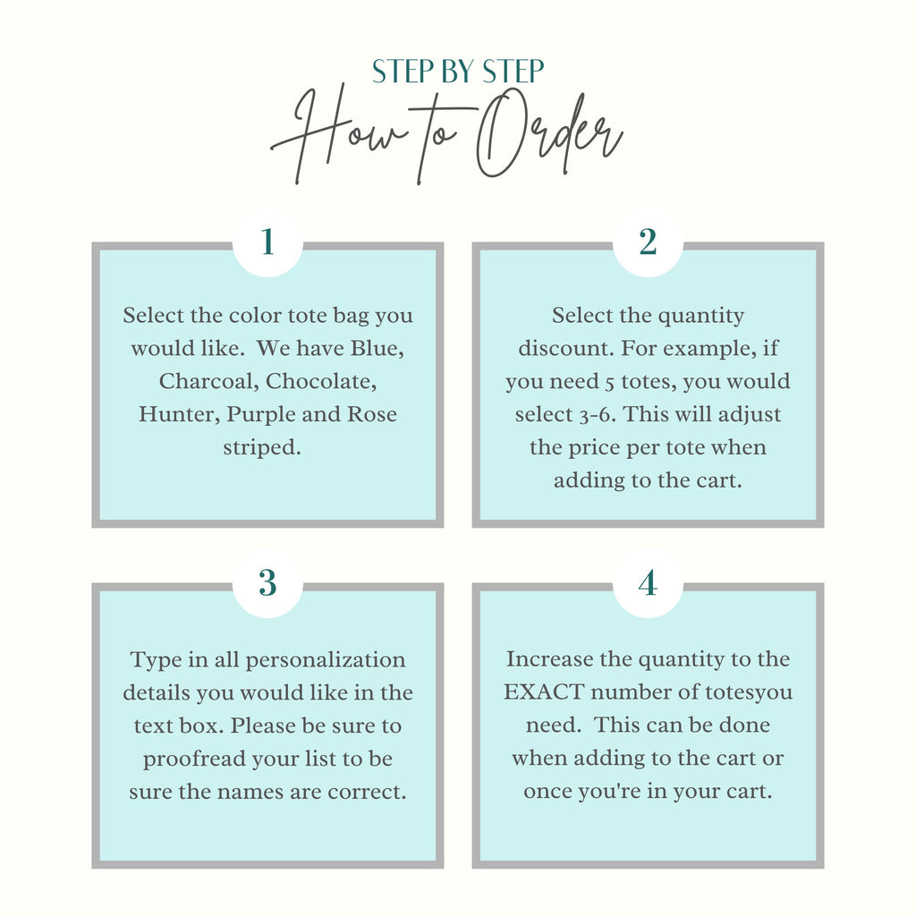 Personalized Solid Tote Bag, Bridesmaid Totes Gift, Name Canvas Tote, Girls Weekend Tote