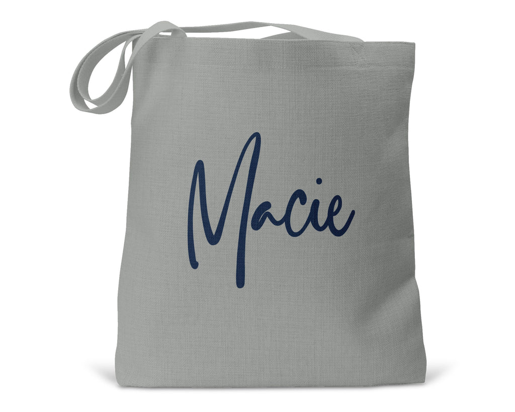 Personalized Solid Tote Bag, Bridesmaid Totes Gift, Name Canvas Tote, Girls Weekend Tote