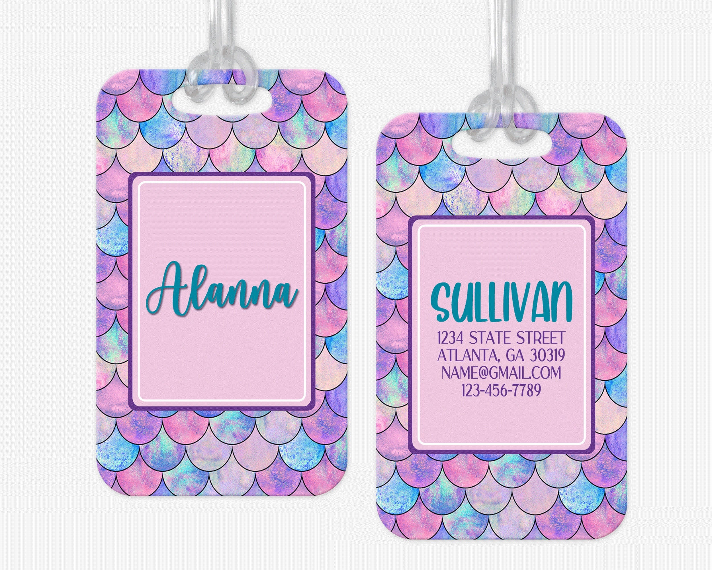 Personalized Luggage Tag, Last Splash Beach Luggage Tag, Vacation Bag Tag, Custom Luggage Tags, Girls Trip Bag Tag