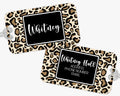 Personalized Luggage Tag, Animal Print Cheetah Luggage Tag, Vacation Bag Tag, Custom Luggage Tags, Girls Trip Bag Tag