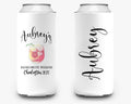 Bachelorette Party Cocktail Theme Bridal Party Coastal Drink Theme Personalized Can Cooler Sleeve