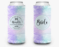 Bachelorette Party Ski Theme Bridal Party Après Ski Theme Personalized Can Cooler Sleeve