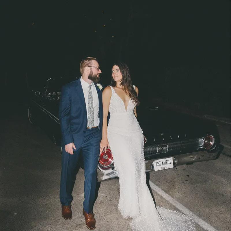 Personalized Wedding License Plate, Just Married Name Wedding Date, Vanity License Plate Personalized